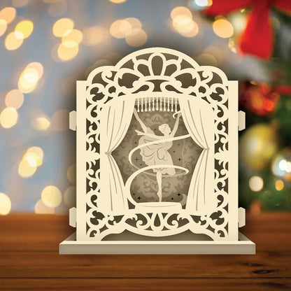 Ballet – 3D Pop-Up Card SVG File for Cricut & Silhouette