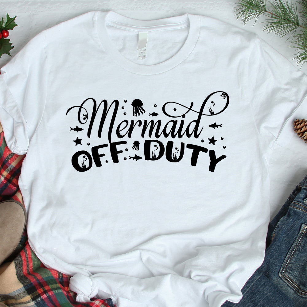 Mermaid Off Duty - Cricut File - VEKTOR KRAFT