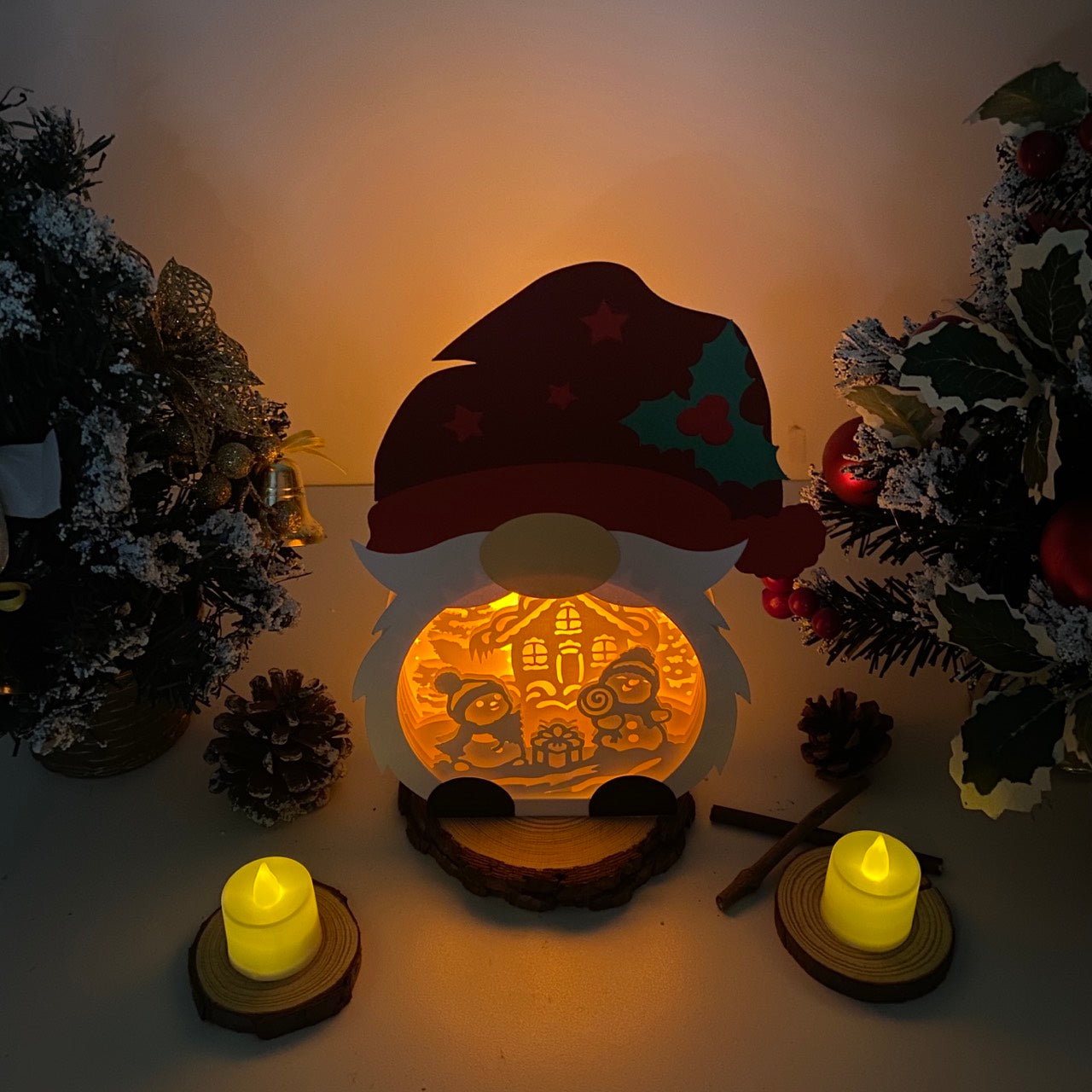 Christmas Snowman 2 – 3D Box SVG File for Cricut & Silhouette
