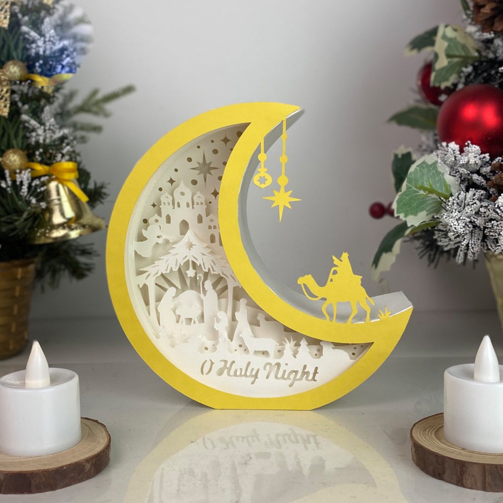 Nativity – 3D Box SVG File for Cricut & Silhouette