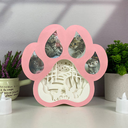 Cat Memorial 2 – 3D Box SVG File for Cricut & Silhouette