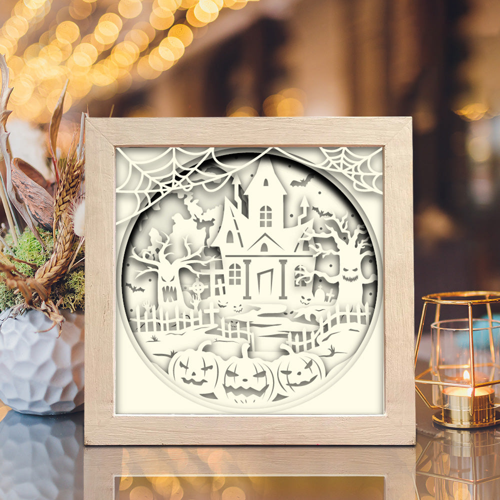 Halloween 31 – 3D Shadow Box SVG File for Cricut & Silhouette