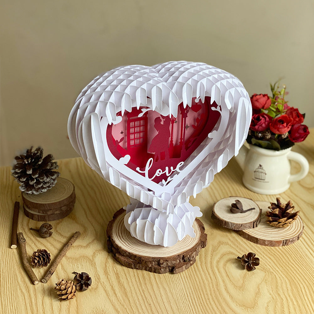Love 5 – 3D Pop-Up Card SVG File for Cricut & Silhouette