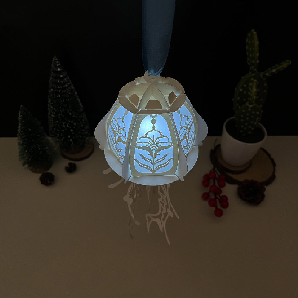 Jellyfish 1 - 3D Animal Paper Cut Lantern File  - Cricut File  - VEKTOR KRAFT