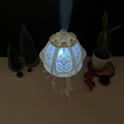 Jellyfish 1 - 3D Animal Paper Cut Lantern File  - Cricut File  - VEKTOR KRAFT