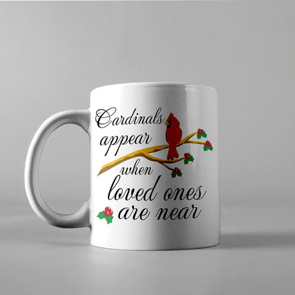 Cardinals Appear When Loved Ones Are Near – 3D Lightbox SVG File for Cricut & Silhouette