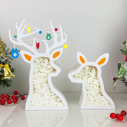 Christmas Snowman – 3D Box SVG File for Cricut & Silhouette