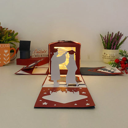 Graduation 4 – 3D Box SVG File for Cricut & Silhouette