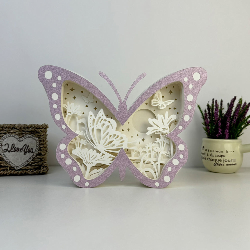 Butterfly – 3D Box SVG File for Cricut & Silhouette