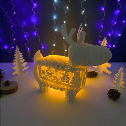 Xmas Santa – 3D Pop-Up Card SVG File for Cricut & Silhouette