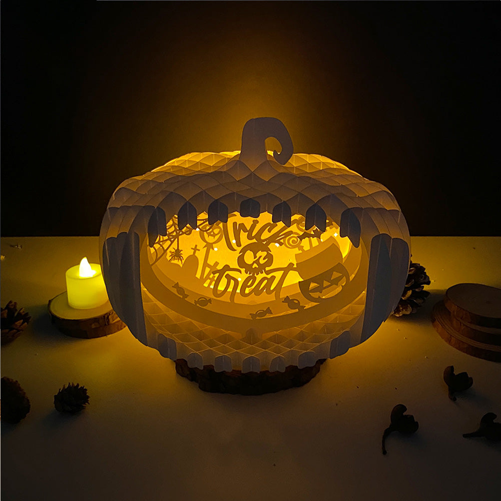 Trick Or Treat – 3D Pop-Up Card SVG File for Cricut & Silhouette