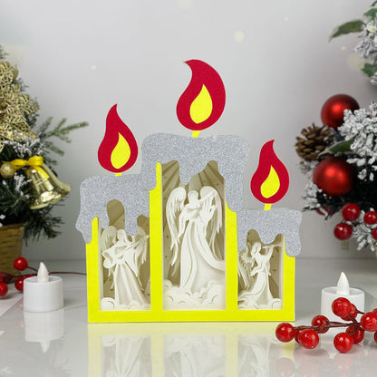 Angel – 3D Box SVG File for Cricut & Silhouette