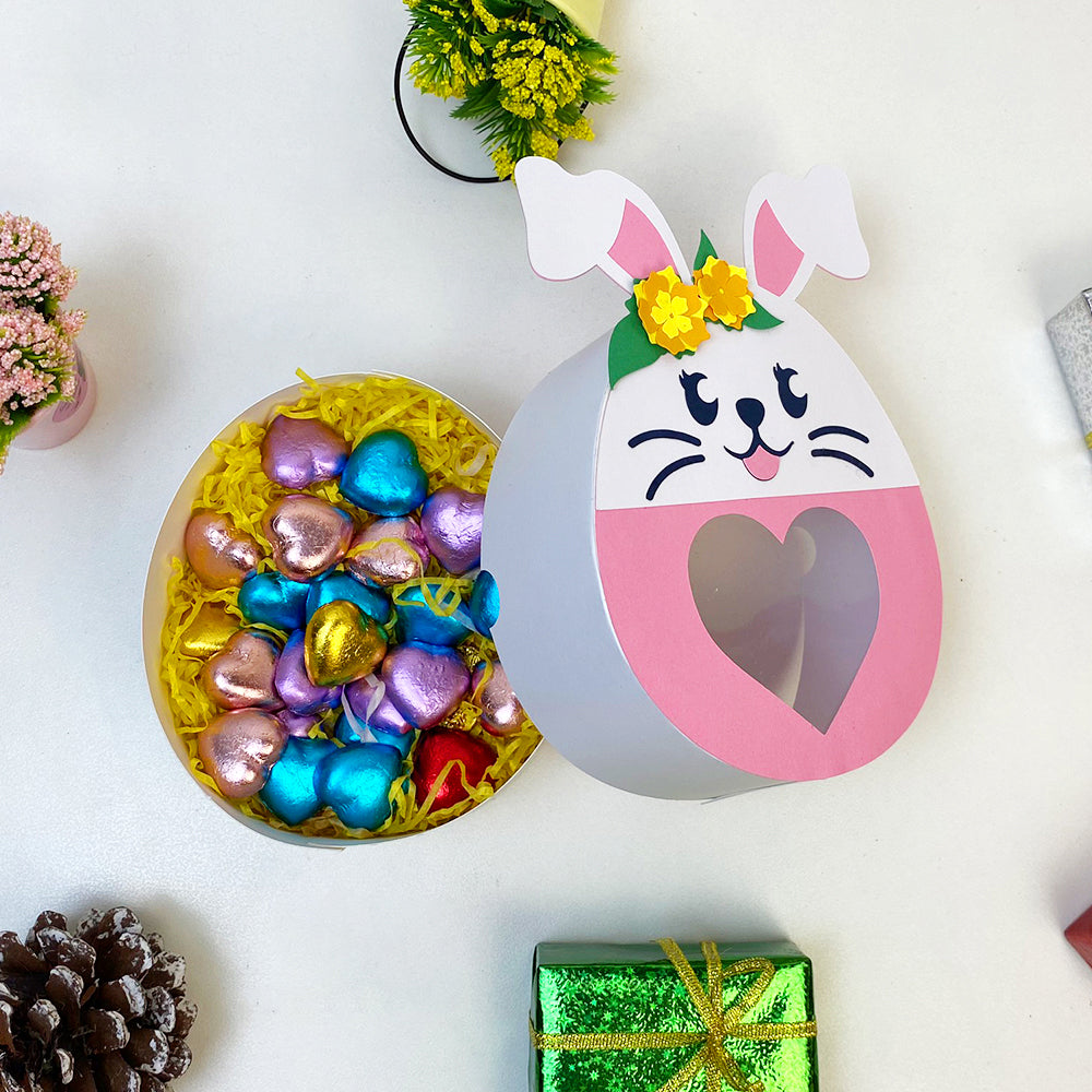 Cute Bunny – 3D Box SVG File for Cricut & Silhouette