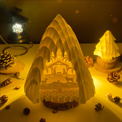 Nativity – 3D Pop-Up Card SVG File for Cricut & Silhouette