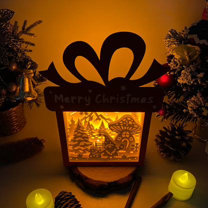 Xmas Gnome – 3D Box SVG File for Cricut & Silhouette