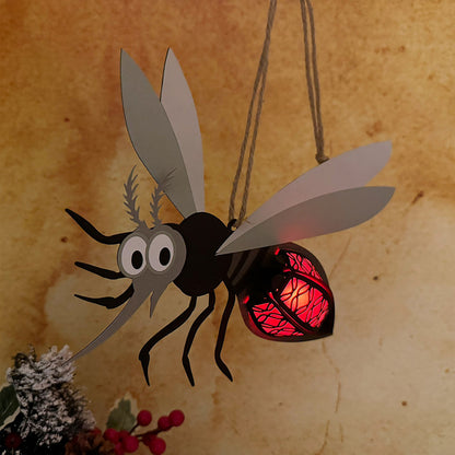 Mosquito - 3D Animal Paper Cut Lantern File  - Cricut File  - VEKTOR KRAFT