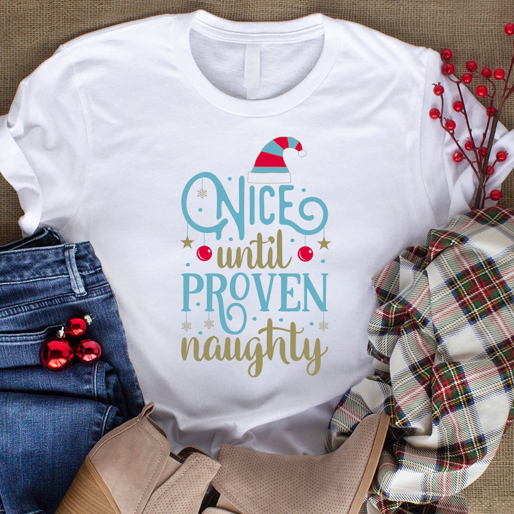 Nice Until Proven Naughty - Cricut File - VEKTOR KRAFT
