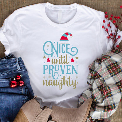 Nice Until Proven Naughty - Cricut File - VEKTOR KRAFT