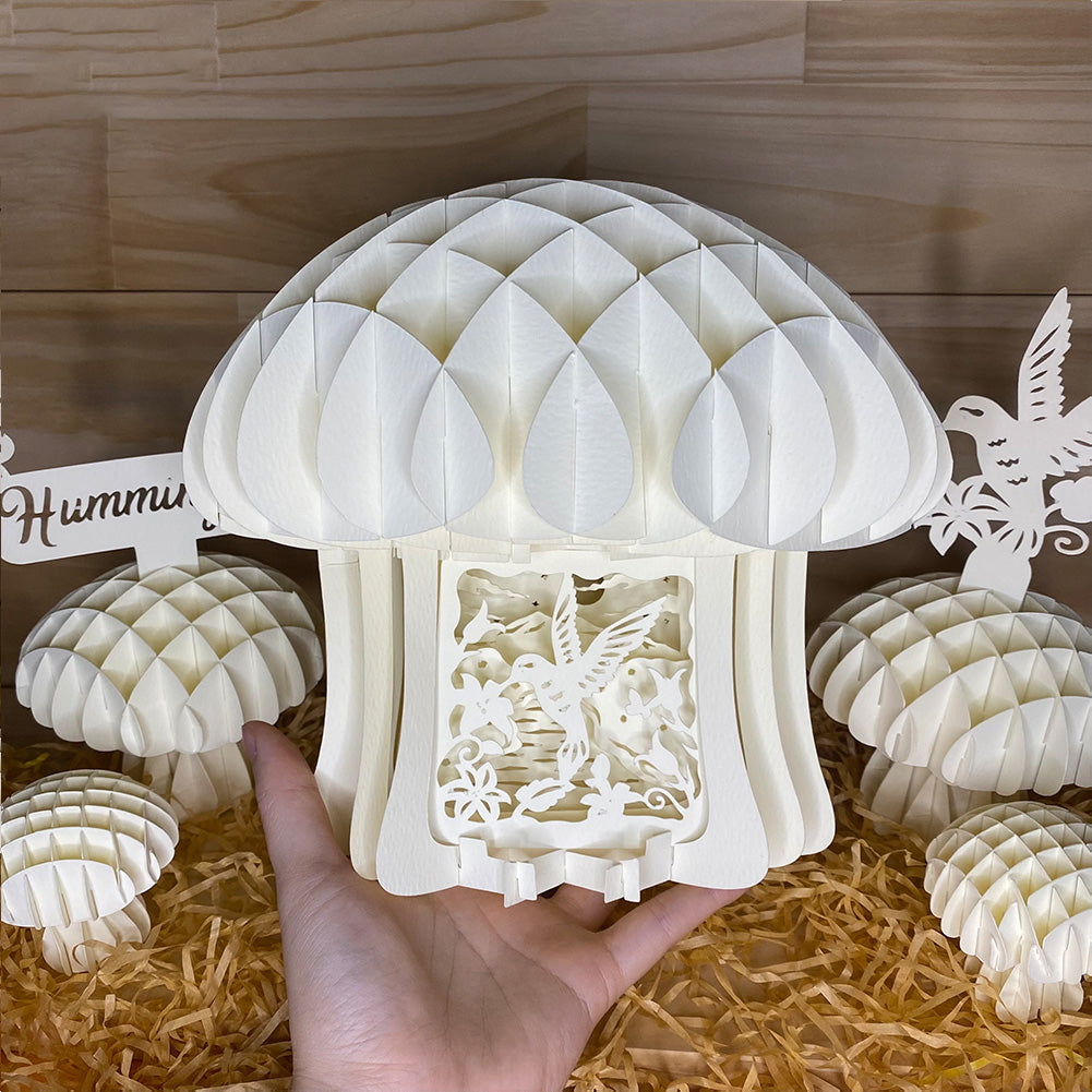 Hummingbird – 3D Pop-Up Card SVG File for Cricut & Silhouette