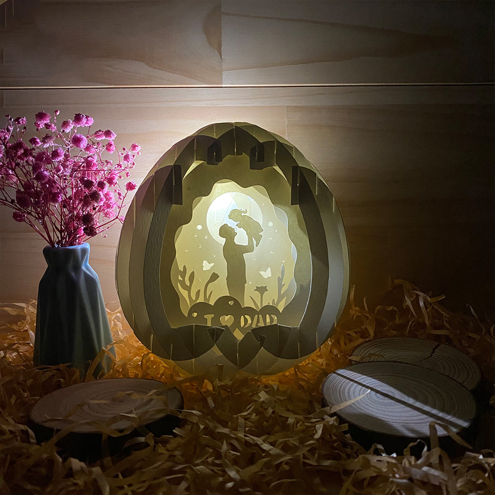 Father's Day 1 – 3D Pop-Up Card SVG File for Cricut & Silhouette