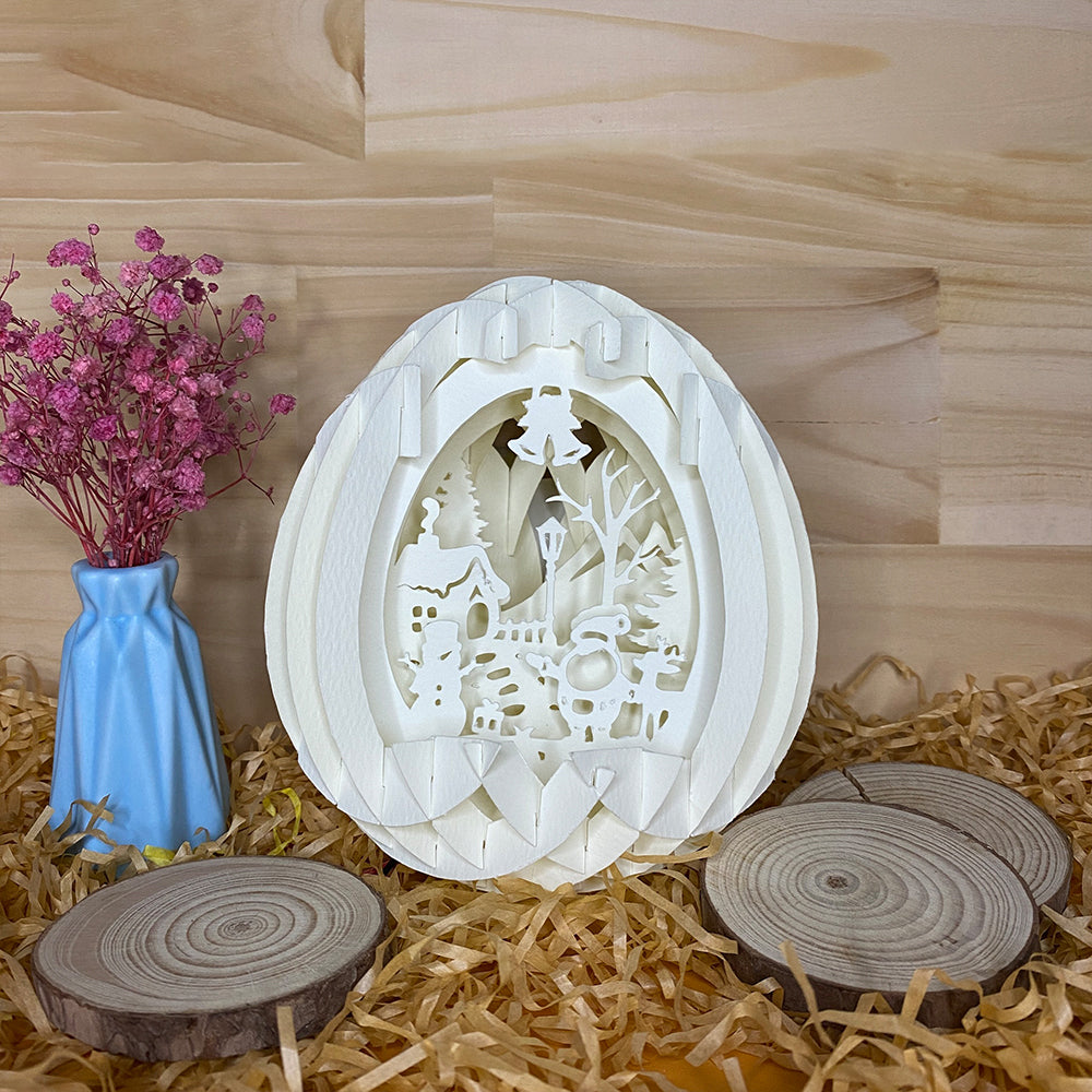 Xmas 1 – 3D Pop-Up Card SVG File for Cricut & Silhouette