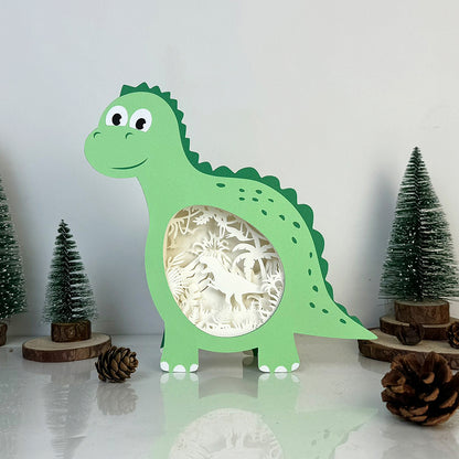 Dinosaurs – 3D Box SVG File for Cricut & Silhouette