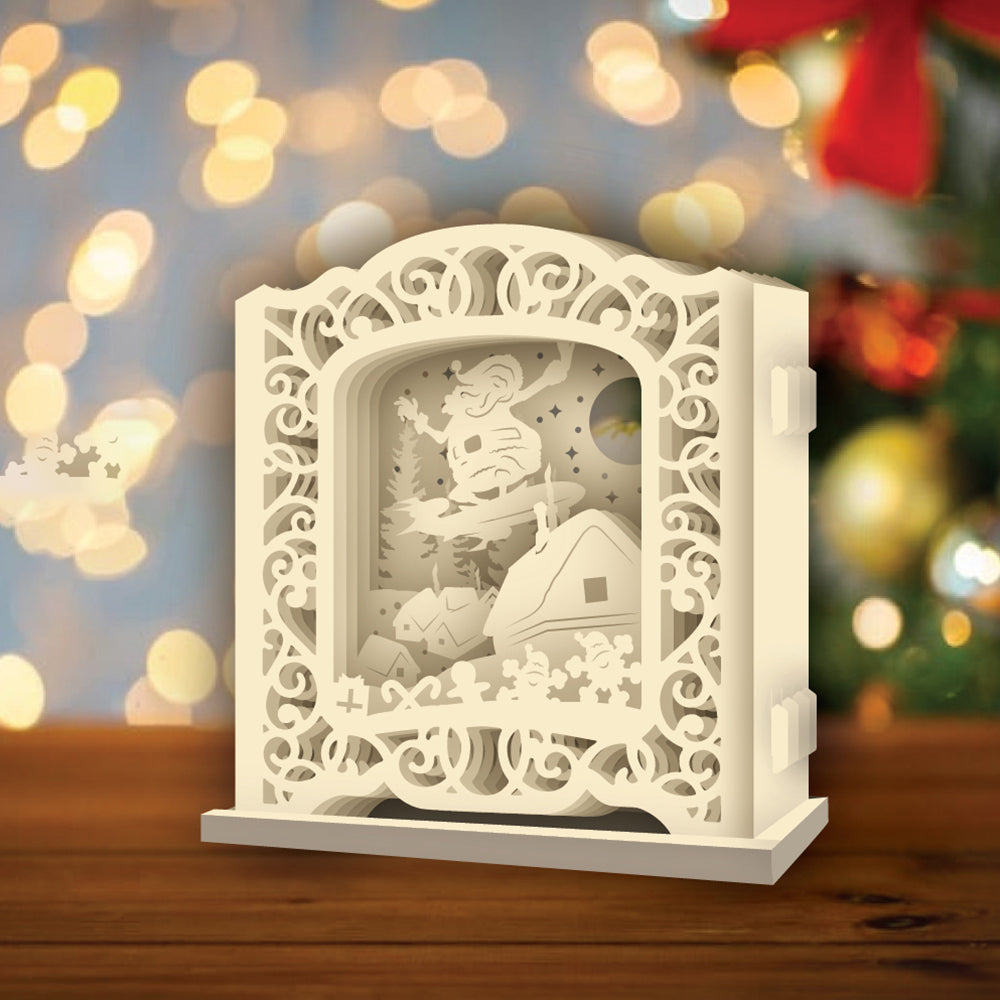 Christmas 7 – 3D Pop-Up Card SVG File for Cricut & Silhouette