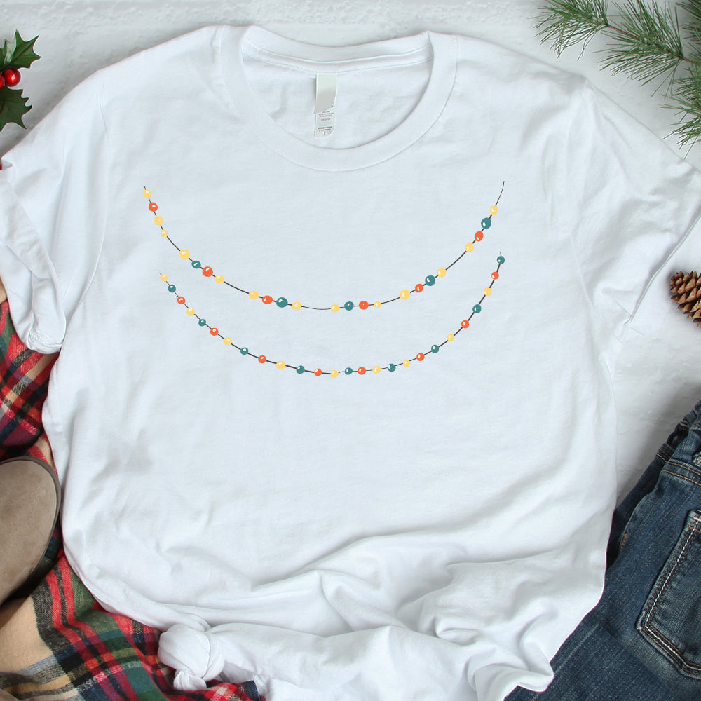 Flat Style Christmas Lights - Cricut File - VEKTOR KRAFT