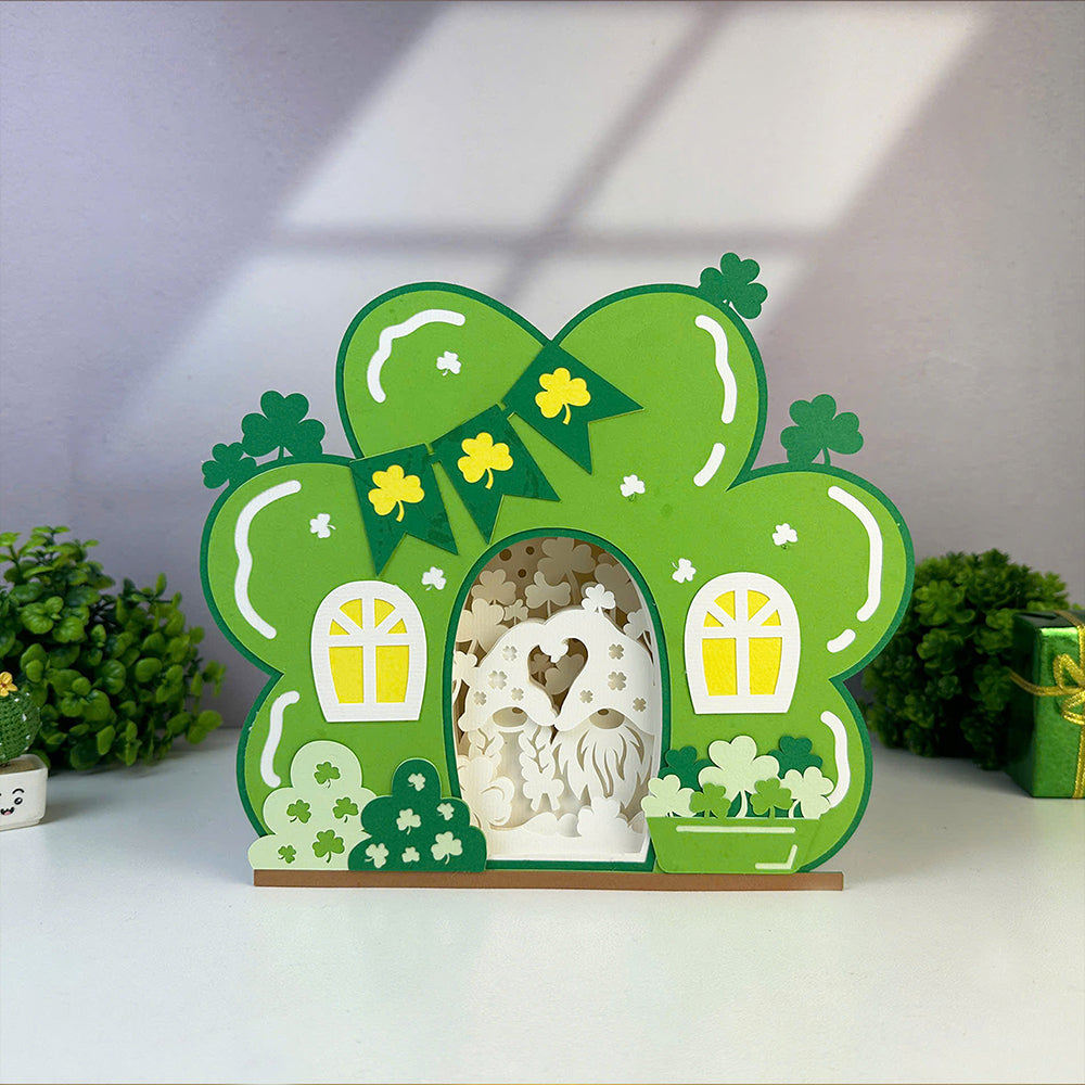 St.Patrick's Day 2 – 3D House Box 2 File - Cricut File - VEKTOR KRAFT