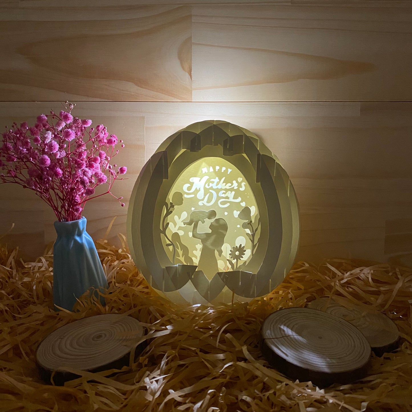 Mother's Day 2 – 3D Pop-Up Card SVG File for Cricut & Silhouette