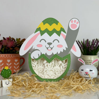 Gnome Easter – 3D Easter Egg Box File - Cricut File - VEKTOR KRAFT