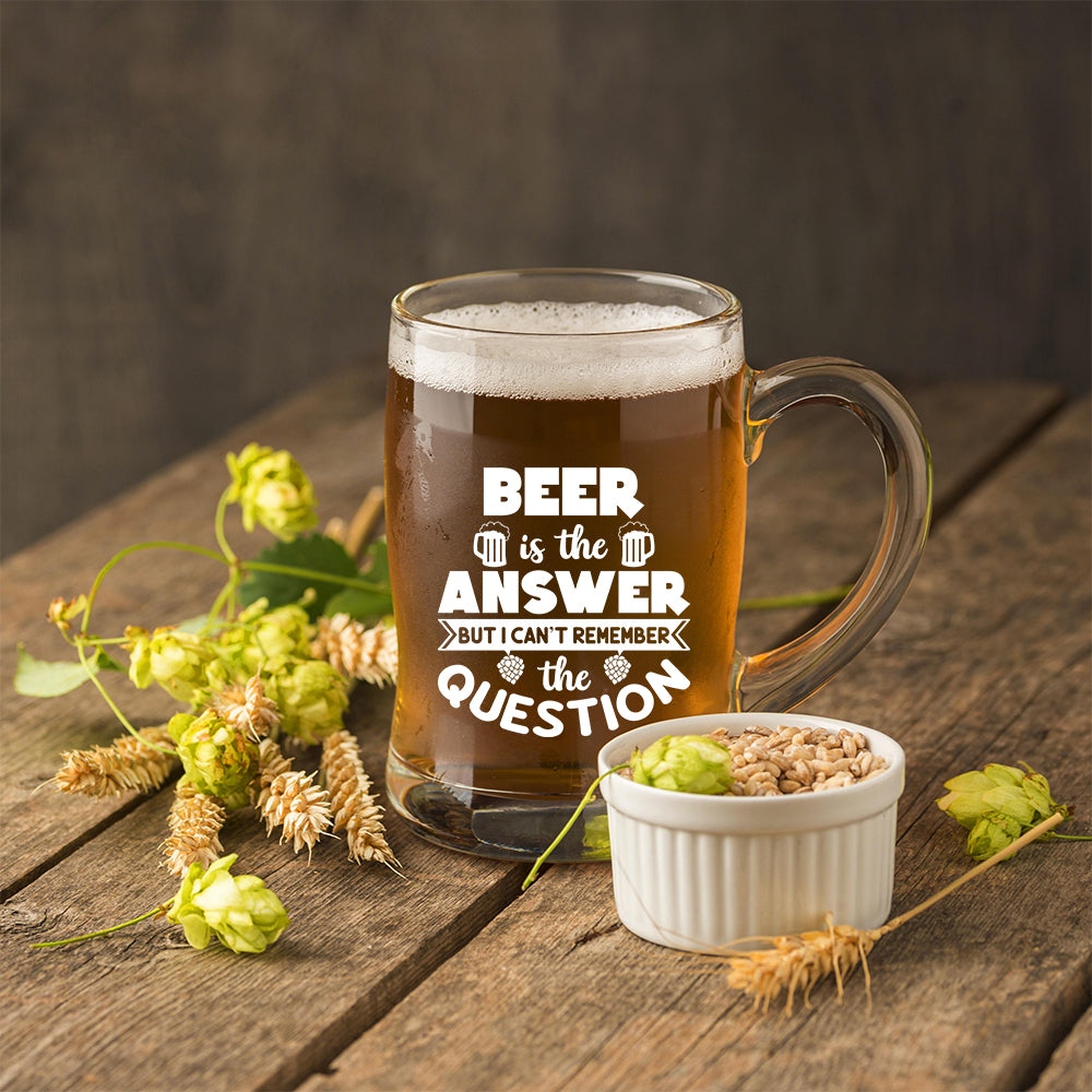 Beer is the Answer – 3D Lightbox SVG File for Cricut & Silhouette