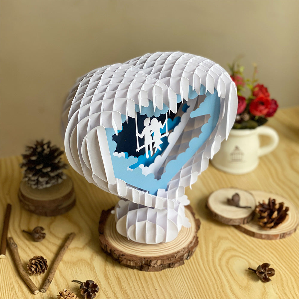 Love 2A – 3D Pop-Up Card SVG File for Cricut & Silhouette