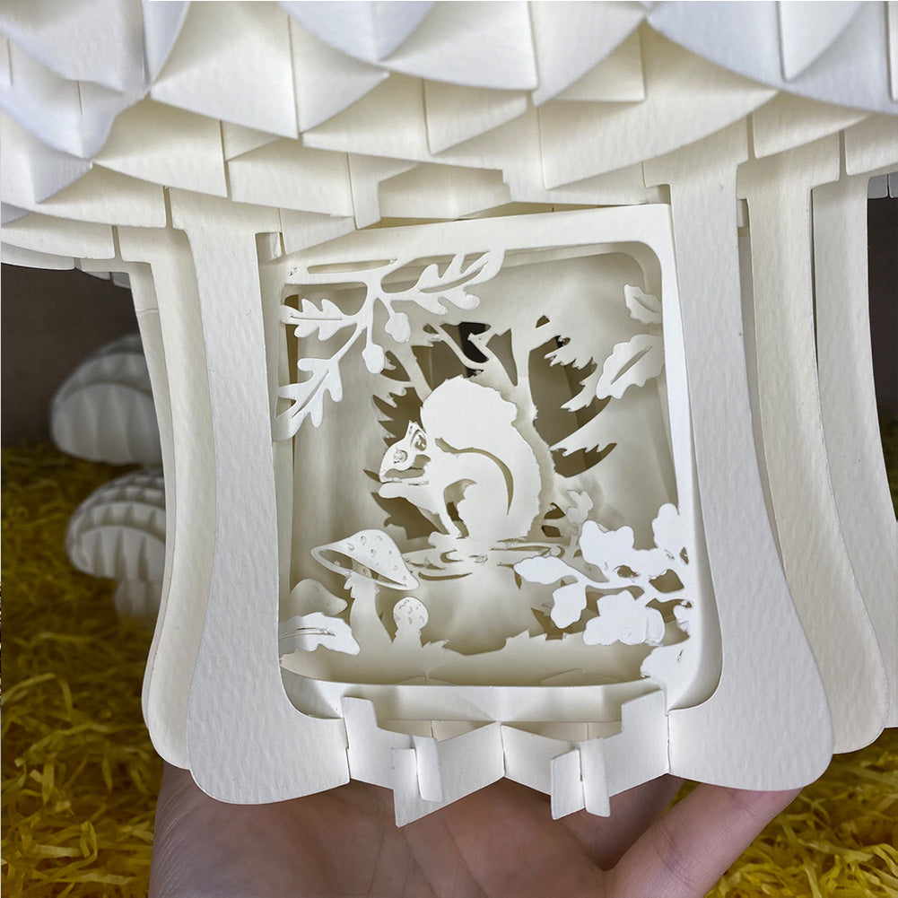 Squirrel – 3D Pop-Up Card SVG File for Cricut & Silhouette