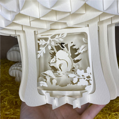 Squirrel – 3D Pop-Up Card SVG File for Cricut & Silhouette