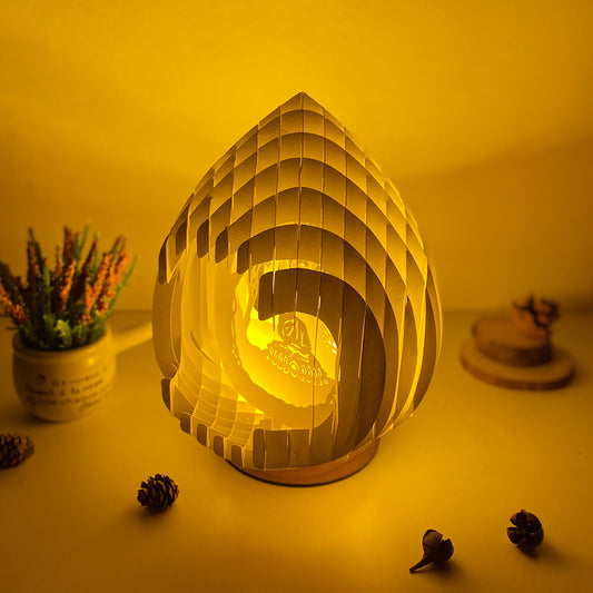 Buddha 1 – 3D Pop-Up Card SVG File for Cricut & Silhouette