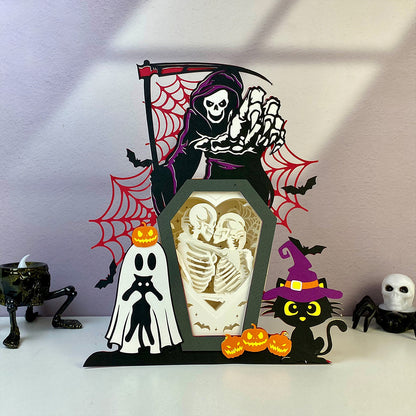Skeletons – 3D Box SVG File for Cricut & Silhouette
