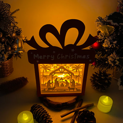 Nativity – 3D Box SVG File for Cricut & Silhouette