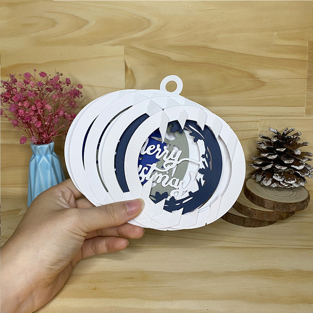 Xmas 3 – 3D Pop-Up Card SVG File for Cricut & Silhouette