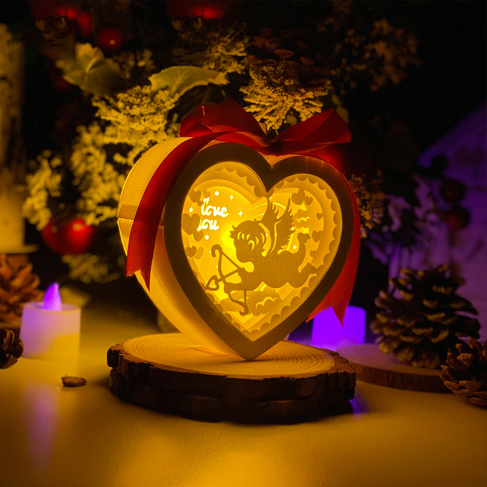 Love 5 – 3D Lantern SVG File for Cricut & Silhouette