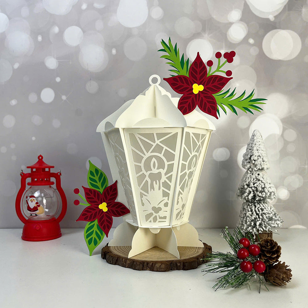 Candle – 3D Lantern SVG File for Cricut & Silhouette