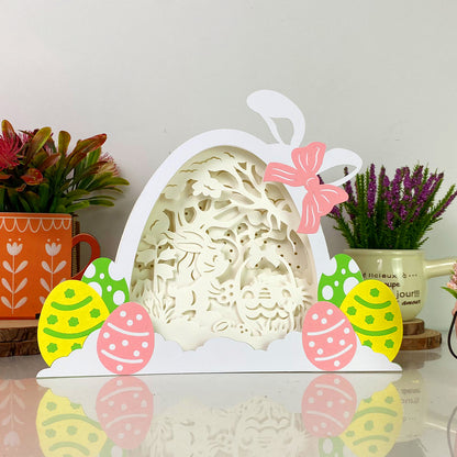 Bunny Easter 3 – 3D Eggs Box File - Cricut File - VEKTOR KRAFT