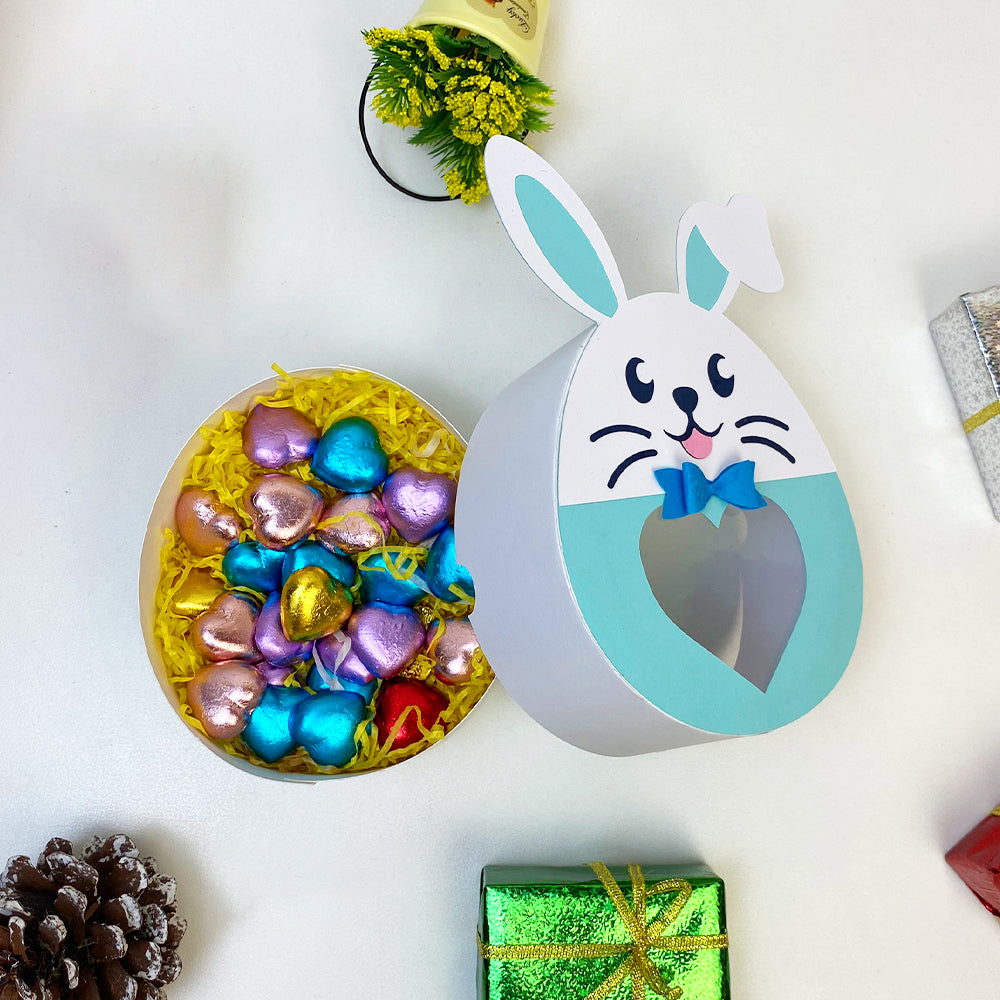 Cute Bunny – 3D Box SVG File for Cricut & Silhouette
