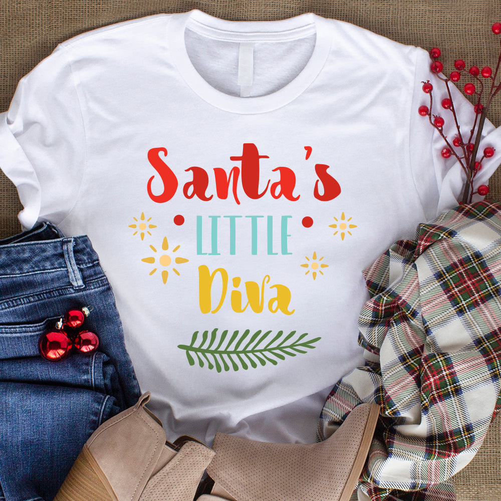 Santa's Little Diva - Cricut File - VEKTOR KRAFT
