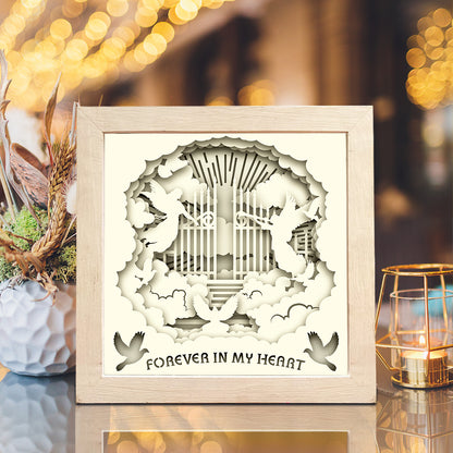 Memorial – 3D Lightbox SVG File for Cricut & Silhouette