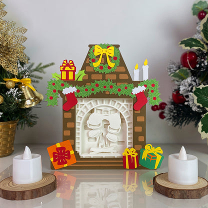 Santa – 3D Box SVG File for Cricut & Silhouette
