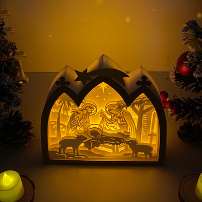 Jesus 3 – 3D Box SVG File for Cricut & Silhouette