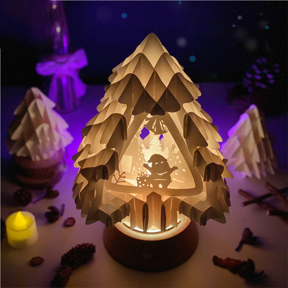 Xmas 1 – 3D Pop-Up Card SVG File for Cricut & Silhouette