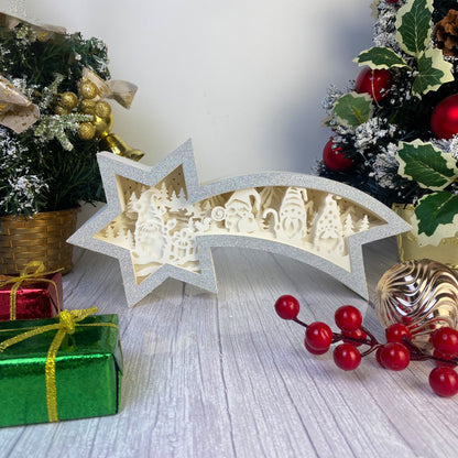 Christmas Gnome 2 – 3D Box SVG File for Cricut & Silhouette