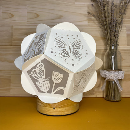 Butterfly – 3D Lantern SVG File for Cricut & Silhouette